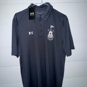 LG Men's Dark Gray Polo Shirt